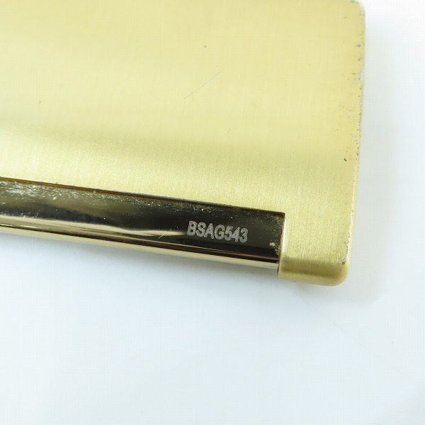 実際に弊社で買取させて頂いたS.T.Dupont/デュポン スリム7 ターボライター ゴールドの画像 4枚目