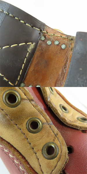 実際に弊社で買取させて頂いたWESCO/ウエスコ Jobmaster/ジョブマスター WO83467 レースアップブーツ 7.5Eの画像 7枚目