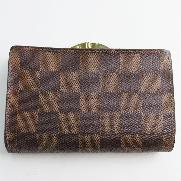 実際に弊社で買取させて頂いたLOUIS VUITTON/ルイ・ヴィトン ダミエ 二つ折り財布 N61674の画像 1枚目