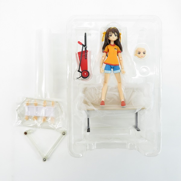 実際に弊社で買取させて頂いた【未開封含む】マックスファクトリー figma 涼宮ハルヒ チアガールVer/Wii 涼宮ハルヒの激動 リボルテックのみ 他 3点セットの画像 4枚目