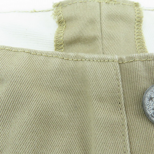 実際に弊社で買取させて頂いたBUZZ RICKSON'S/バズリクソンズ 1942年モデル アーリーミリタリー チノパンツ M43035/W30の画像 8枚目