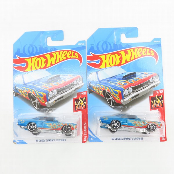 実際に弊社で買取させて頂いた【おまとめ/未開封】Hot Wheels/ホットウィール '69 DODGE CORONET SUPERBEE HW FLAMESの画像 2枚目