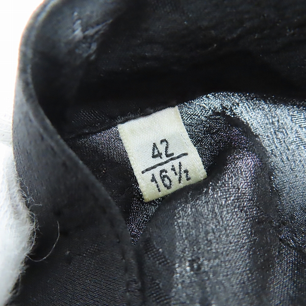 実際に弊社で買取させて頂いた【JPタグ】 SAINT LAURENT/サンローラン ノーカラー ボタンシャツ 42の画像 3枚目