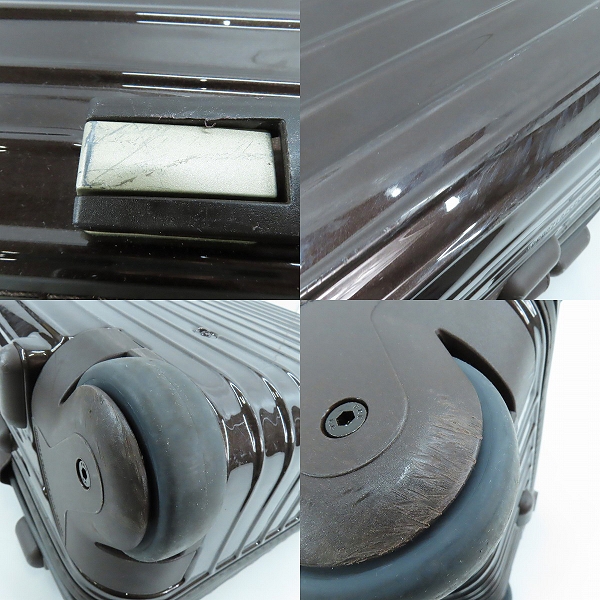 実際に弊社で買取させて頂いたRIMOWA/リモワ SALSA DELUX/サルサデラックス キャビントローリー スーツケース 852.52/35Lの画像 8枚目