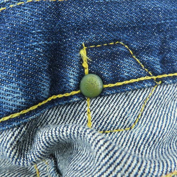 実際に弊社で買取させて頂いたEVISU/エヴィス スタイルクラフト デニムパンツ 2104/L35の画像 6枚目