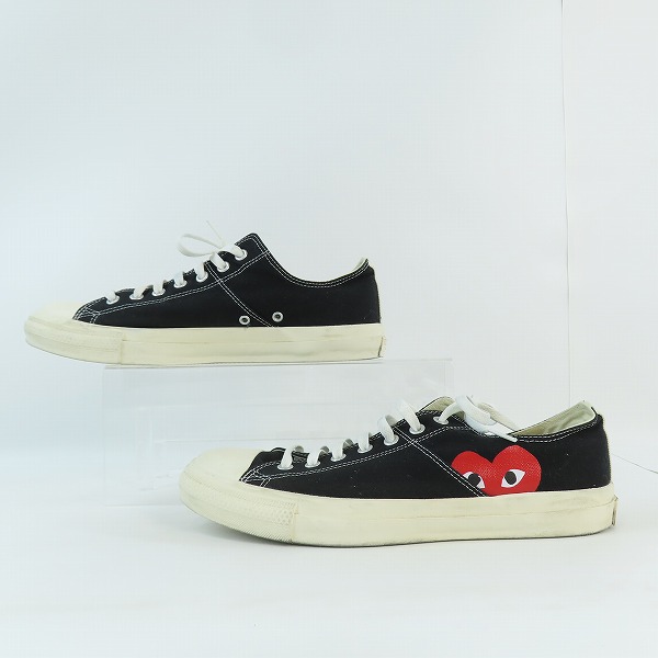 実際に弊社で買取させて頂いたPLAY COMME des GARCONS×CONVERSE/プレイ コムデギャルソン×コンバース オールスター 1CL879/30.0の画像 3枚目