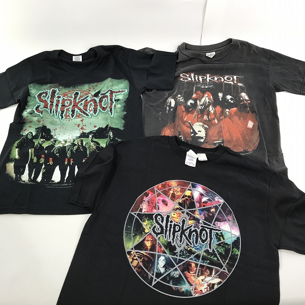 実際に弊社で買取させて頂いた【おまとめ】Slipknot/スリップノット バンT/バンドTシャツ/カットソーの画像 1枚目