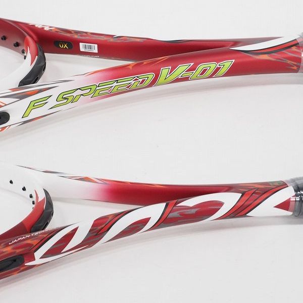 実際に弊社で買取させて頂いた【未使用】MIZUNO/ミズノ F SPEED V-01/エフスピード V-01 ソフト 軟式テニスラケットの画像 3枚目