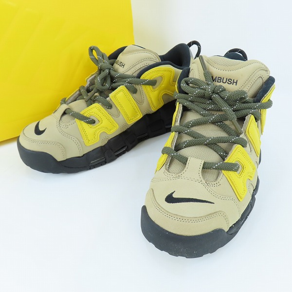 実際に弊社で買取させて頂いたNIKE×AMBUSH/ナイキ×アンブッシュ AIR MORE UPTEMPO LOW SP/エアモアアップテンポ ロー FB1299-200/29