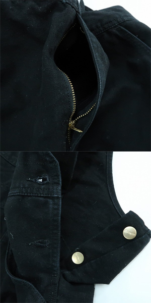 実際に弊社で買取させて頂いたCarhartt/カーハート BIB OVERALL/オーバーオール ダック生地 /30×32の画像 7枚目