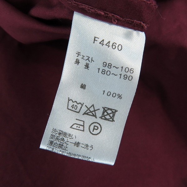 実際に弊社で買取させて頂いたFRED PERRY/フレッドペリー ジップアップ ジャケット F4460 /Lの画像 4枚目