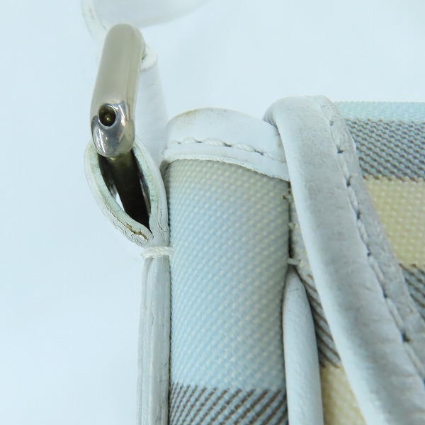 実際に弊社で買取させて頂いたBURBERRY LONDON/バーバリー ロンドン ノバチェック ショルダーバッグの画像 7枚目