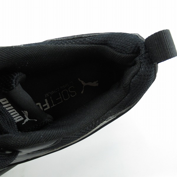 実際に弊社で買取させて頂いたPUMA/プーマ X-RAY 2 SQUARE ローカットスニーカー  ブラック×ホワイト 373108-08/27の画像 4枚目