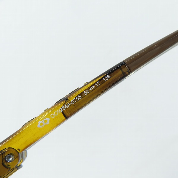 実際に弊社で買取させて頂いたOAKLEY/オークリー FROGSKINS RANGE サングラス カスタムモデル OO9284A-0755の画像 7枚目