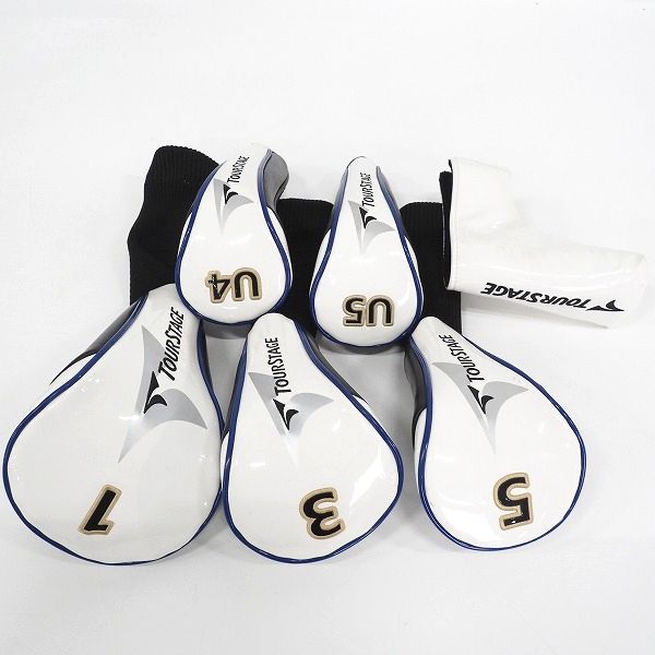 実際に弊社で買取させて頂いたBRIDGESTONE/ブリヂストン TOUR STAGE/ツアーステージ V773 メンズ ゴルフクラブ 13本セット FLEX:R キャディバッグ付の画像 8枚目