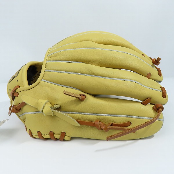 実際に弊社で買取させて頂いた【未使用】ZETT/ゼット FINECatch SMUカラー 軟式/オールラウンド グローブ BRGB35430の画像 1枚目