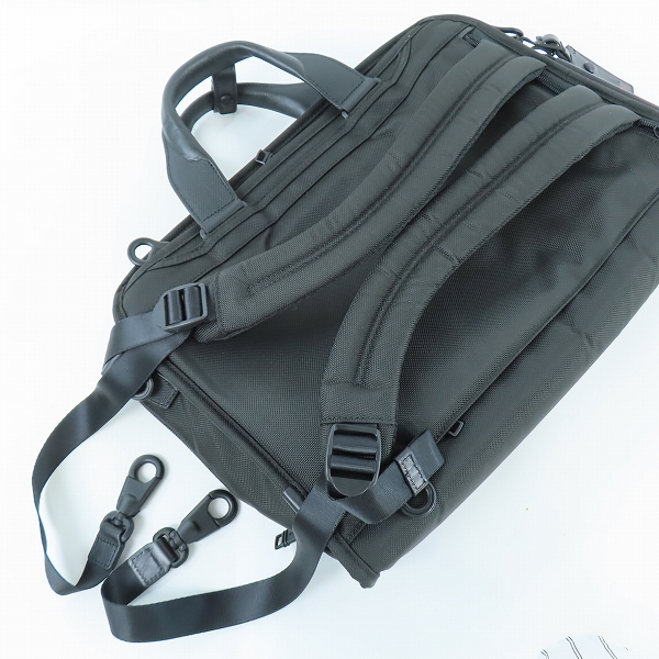 実際に弊社で買取させて頂いたTUMI/トゥミ ALPHA3 3WAY ブリーフケース/バックパック 2603182D3の画像 3枚目