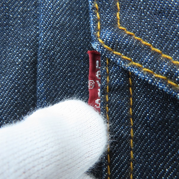 実際に弊社で買取させて頂いたLEVI'S/リーバイス 1stタイプ トラッカージャケット デニムジャケット 70583/40の画像 3枚目