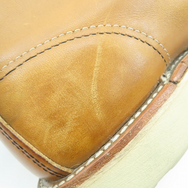 実際に弊社で買取させて頂いたRED WING/レッドウィング アイリッシュセッター 羽根タグ ブーツ 875/8.5Dの画像 8枚目