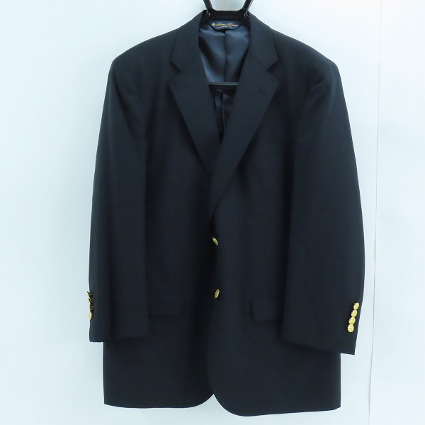 実際に弊社で買取させて頂いたBrooks brothers/ブルックスブラザーズ MADISON/マディソン テーラードジャケット ブラック/40SHT