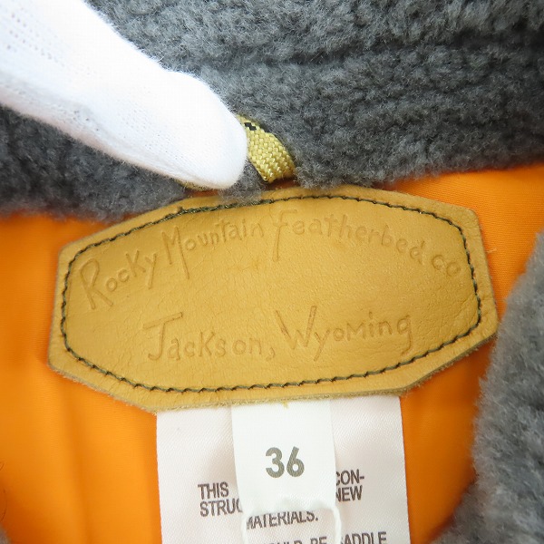 実際に弊社で買取させて頂いた【未使用】ROCKY MOUNTAIN×HYSTERIC GLAMOUR/ METAL LOGO総柄CHRISTYベスト 02173AV01/Sの画像 2枚目