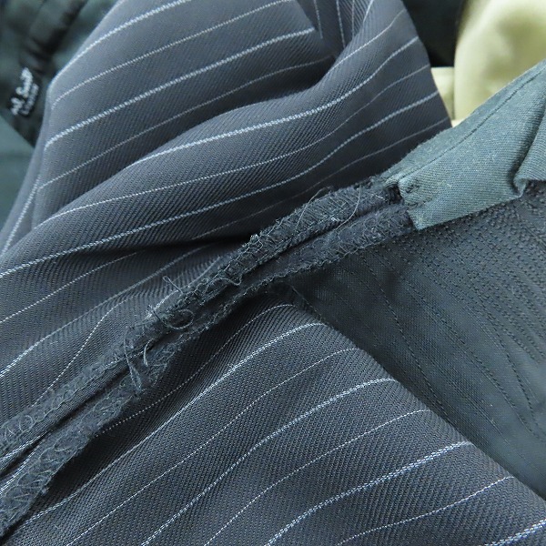実際に弊社で買取させて頂いたPaul Smith LONDON×Ermenegildo Zegna/ポールスミス×エルメネジルドゼニア 3ピース ストライプ セットアップ スーツ L/XLの画像 6枚目