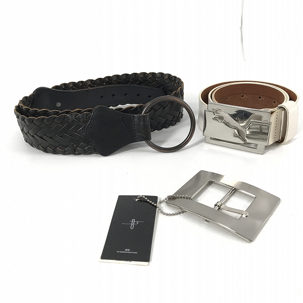 実際に弊社で買取させて頂いた【おまとめ/未使用含む】ノーアイディー/プーマ/ギャップ 等 バックル/ベルト 他の画像 1枚目