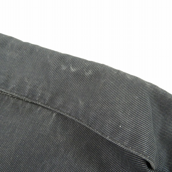 実際に弊社で買取させて頂いたANN DEMEULEMEESTER/アンドゥムルメステール ボタンデザイン 長袖シャツ/36の画像 6枚目