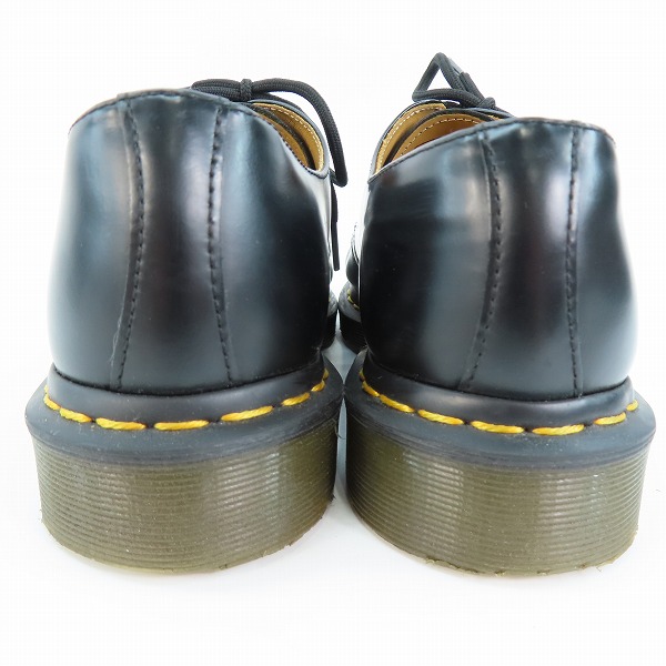 実際に弊社で買取させて頂いたDr.Martens/ドクターマーチン SMOOTH/スムースレザー 3EYE SHOE/3ホールブーツ/シューズ ブラック 146159/UK7の画像 1枚目