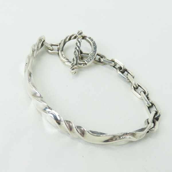 実際に弊社で買取させて頂いたDEAL DESIGN/ディールデザイン RT:ID BRACELET シルバーブレスレット/950