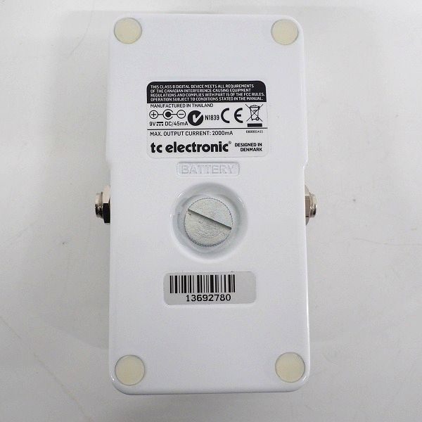 実際に弊社で買取させて頂いたTC Electronic/ティーシーエレクトロニック PolyTune 2 ギター/ベース用チューナー【動作確認済】の画像 4枚目