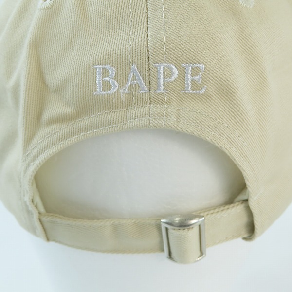 実際に弊社で買取させて頂いたA BATHING APE/アベイシングエイプ APE HEAD ONE POINT PANEL CAP キャップ Fの画像 8枚目