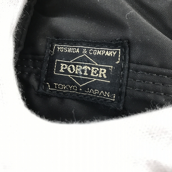 実際に弊社で買取させて頂いたPORTER/ポーター TANKER/タンカー ボストンバッグ ブラックの画像 4枚目