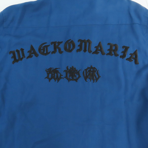 実際に弊社で買取させて頂いたWACKO MARIA×HIGH TIMES/ワコマリア×ハイタイムズ 刺繍 オープンカラー 半袖シャツ /Mの画像 5枚目