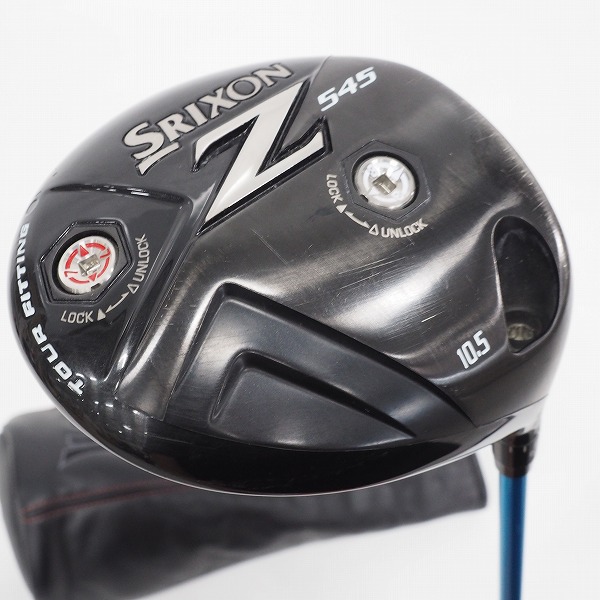 実際に弊社で買取させて頂いたDUNLOP/ダンロップ SRIXON/スリクソン Z545 ドライバー 1w/10.5° Miyazaki 水 Blue 6 FLEX:SR ヘッドカバー付き