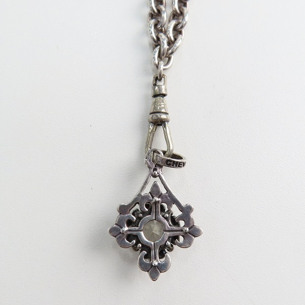 実際に弊社で買取させて頂いたROYAL ORDER/ロイヤルオーダー CHEVRON ROYALE/シェブロン ロイヤル ストーンモチーフ Tバー ネックレスの画像 2枚目