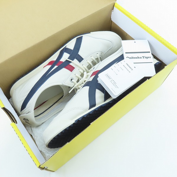 実際に弊社で買取させて頂いたOnitsuka Tiger/オニツカタイガー MEXICO 66 SD/メキシコ66 ローカットスニーカー 1183A872-101/26.5の画像 7枚目