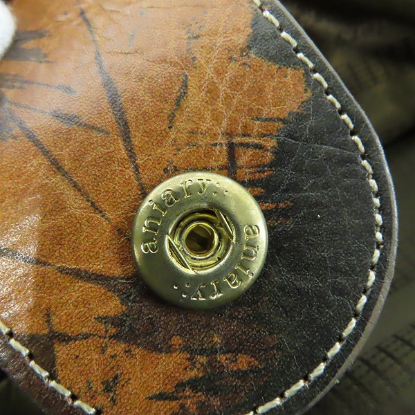 実際に弊社で買取させて頂いたaniary/アニアリ カモフラ/迷彩柄 レザー トートバッグの画像 6枚目