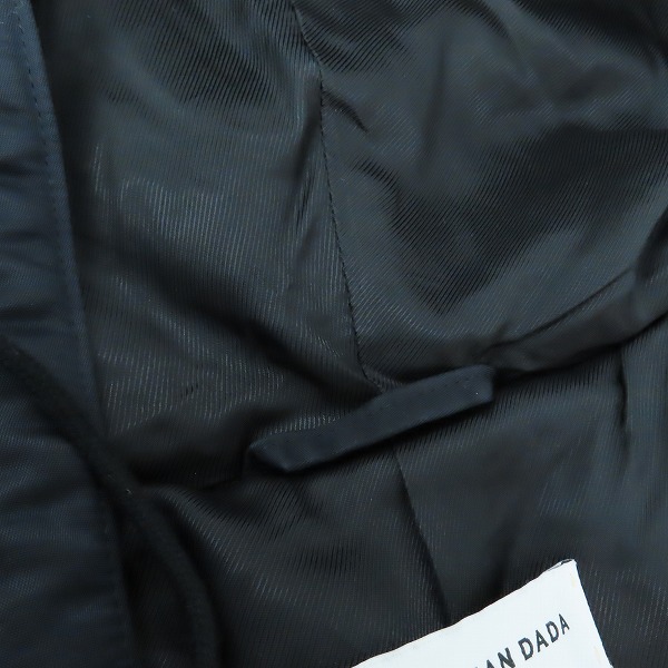 実際に弊社で買取させて頂いたCHRISTIAN DADA/クリスチャンダダ ジップアップ コートの画像 4枚目