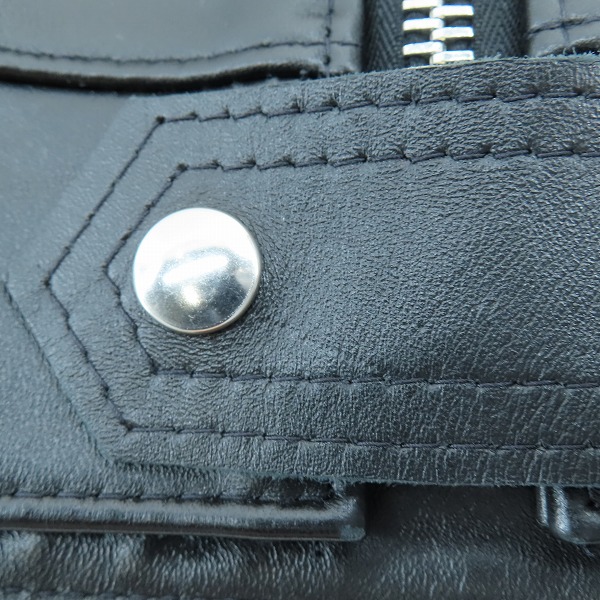 実際に弊社で買取させて頂いたLewis Leathers/ルイスレザー×HYSTERIC GLAMOUR/ヒステリックグラマー ネブラスカジャケット/Sの画像 6枚目