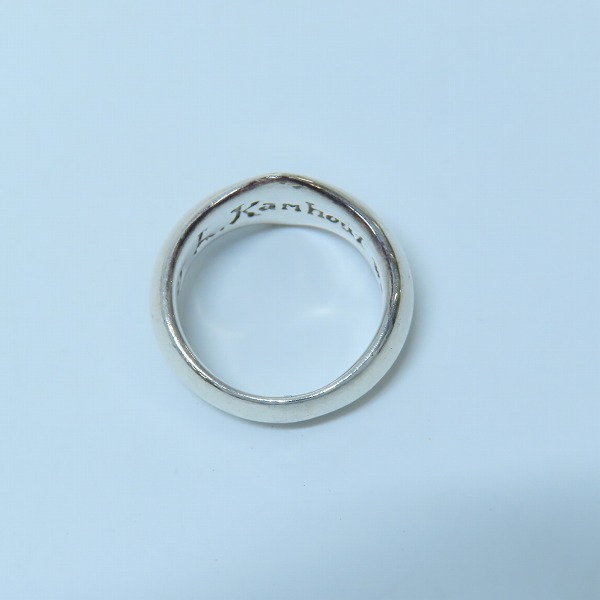 実際に弊社で買取させて頂いた【ギャラ付】LONE ONES/ロンワンズ SILK SMALL RING/シルク スモール リング シルバー 12.5号の画像 5枚目