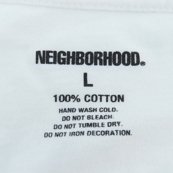 実際に弊社で買取させて頂いたNEIGHBORHOOD/ネイバーフッド 24SS NH.TEE SS-28 プリント 半袖 Tシャツ/Lの画像 2枚目