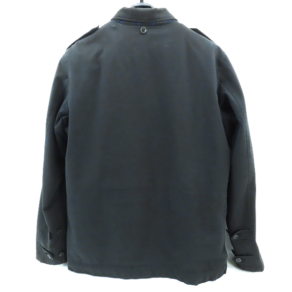 実際に弊社で買取させて頂いたHUGO BOSS/ヒューゴボス ファーライナー付き コート ブラック XLの画像 1枚目