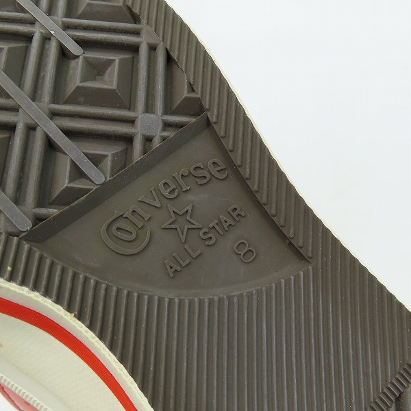 実際に弊社で買取させて頂いたCONVERSE/コンバース 90's/ヴィンテージ ONE STAR OX/ワンスター ORANGE/オレンジ/8の画像 6枚目