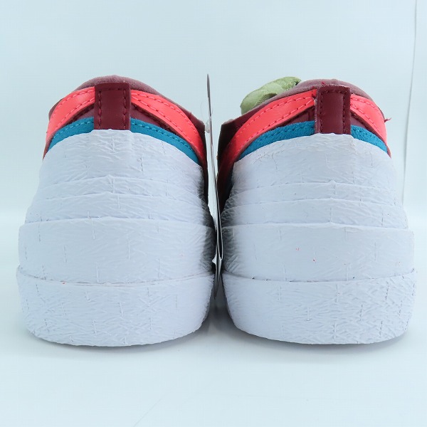 実際に弊社で買取させて頂いた【未使用】NIKE×SACAI×KAWS/ナイキ×サカイ×カウズ BLAZER LOW Team Red DM7901-600/26の画像 1枚目