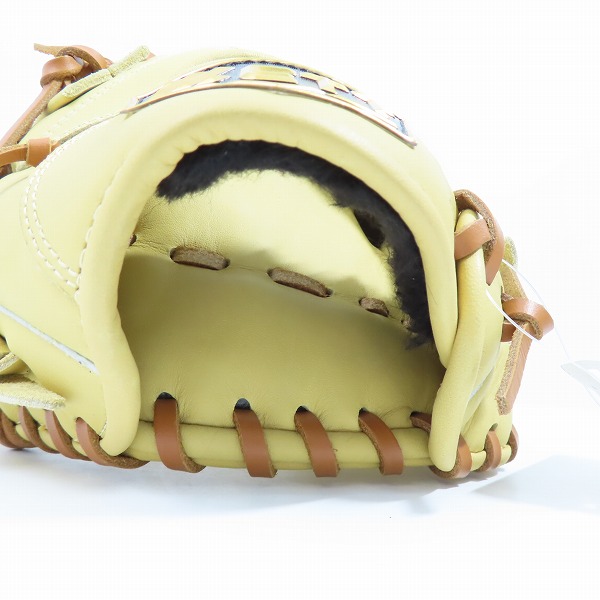実際に弊社で買取させて頂いた【未使用】ZETT/ゼット FINECatch SMUカラー 軟式/オールラウンド グローブ BRGB35430の画像 6枚目