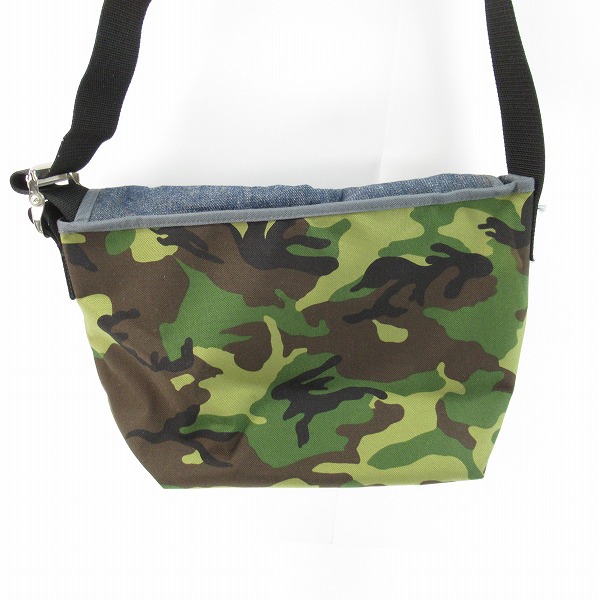 実際に弊社で買取させて頂いたManhattan Portage/マンハッタンポーテージ デニム/カモフラ ショルダーバッグの画像 1枚目