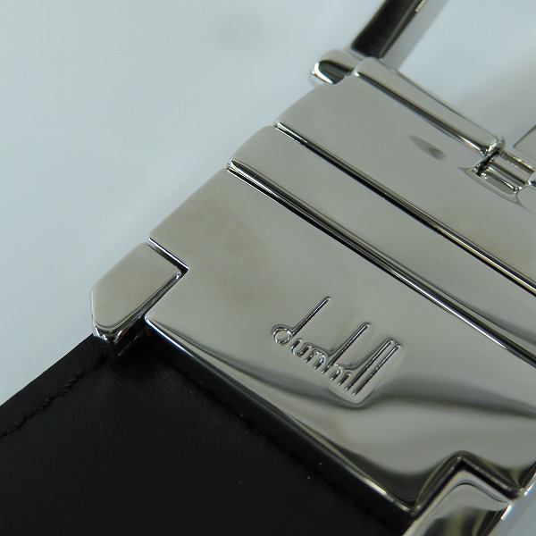 実際に弊社で買取させて頂いたdunhill/ダンヒル ピンバックル レザーベルト 42/107の画像 5枚目