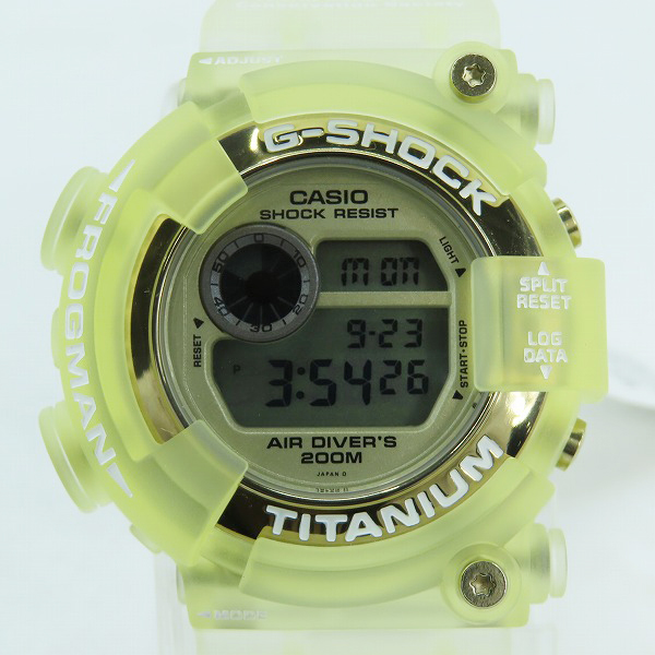 実際に弊社で買取させて頂いたG-SHOCK/Gショック W.C.C.S FROGMAN/フロッグマン ELマンタ 腕時計/ウォッチ  DW-8201WC-9T