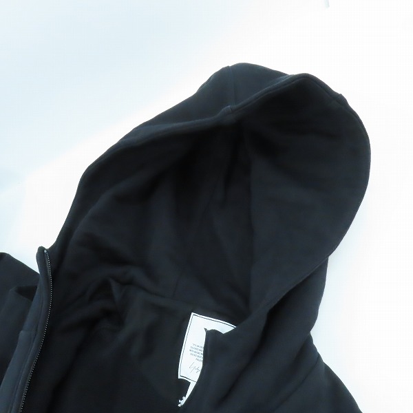 実際に弊社で買取させて頂いたY-3/ワイスリー 22AW クラシック フレンチテリー スウェットフーディー ジップアップパーカー HF2147/Sの画像 6枚目
